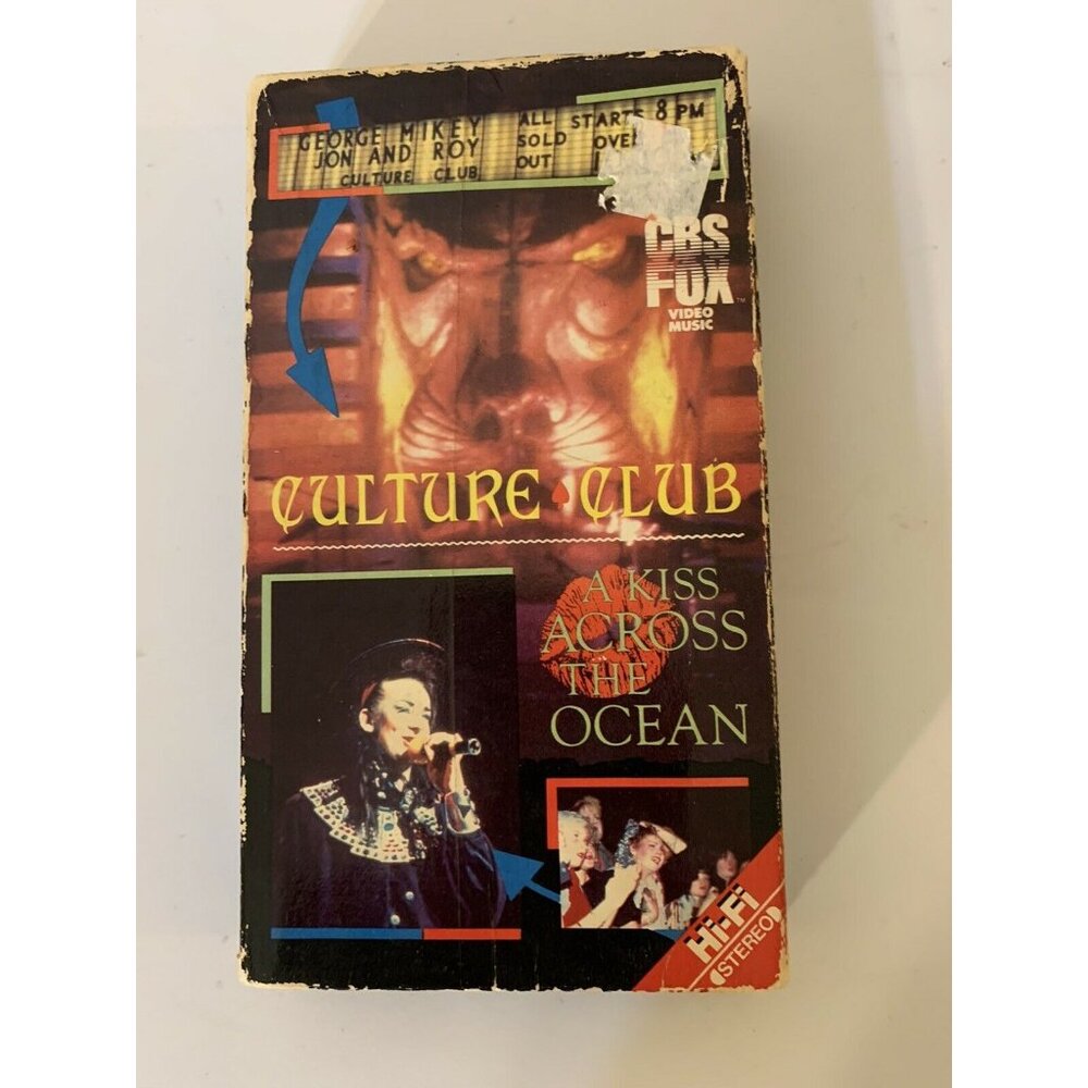 Vtg Culture Club - A Kiss Across‎ The Ocean - BETA  HI-FI 1984